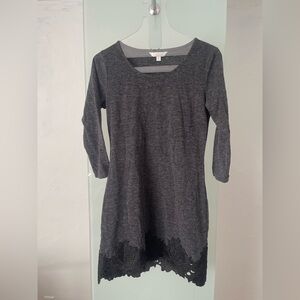 Lightweight Knit Long Sleeve Dress NWOT